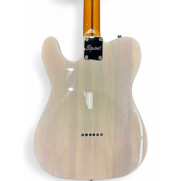 Used 2023 Squier Classic Vibe 1950S Telecaster White Blonde Solid Body Electric Guitar