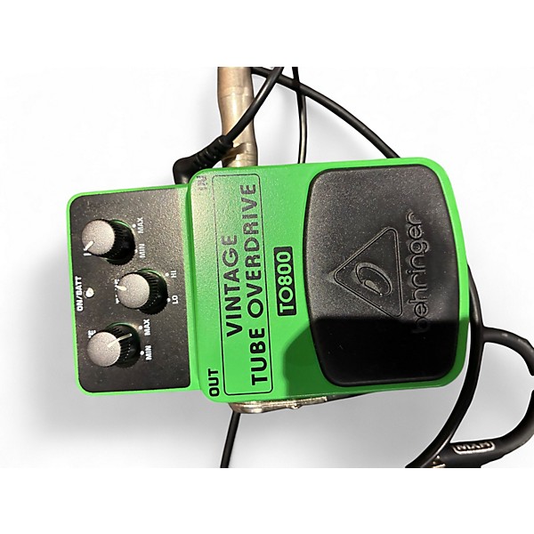 Used Behringer TO800 Vintage Tube Overdrive Effect Pedal
