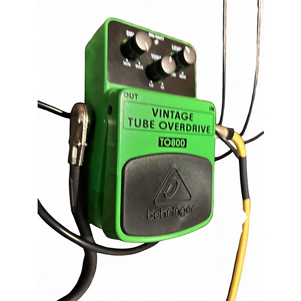 Used Behringer TO800 Vintage Tube Overdrive Effect Pedal