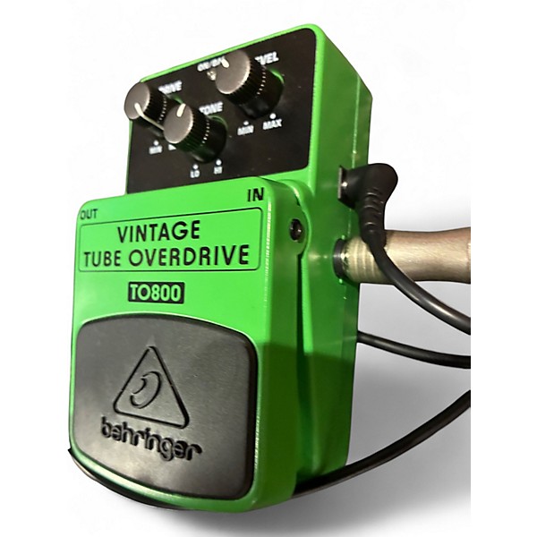 Used Behringer TO800 Vintage Tube Overdrive Effect Pedal