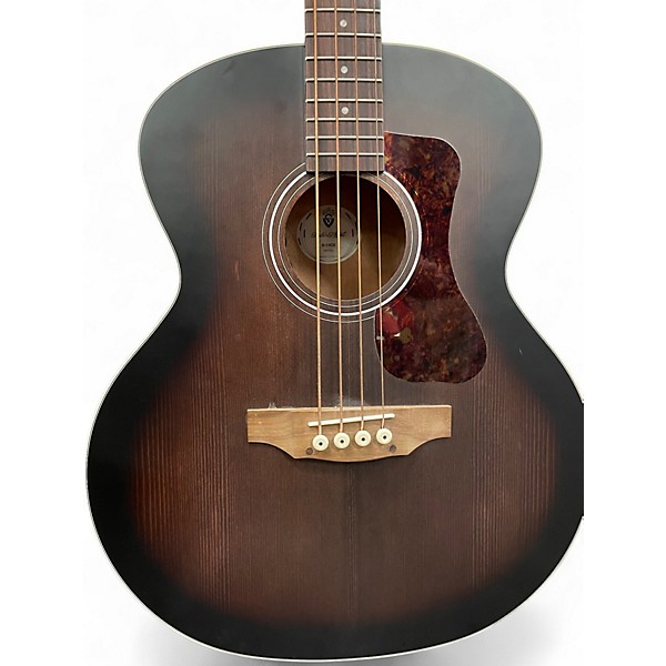 Used Guild B240E Heritage Cherry Sunburst Acoustic Bass Guitar