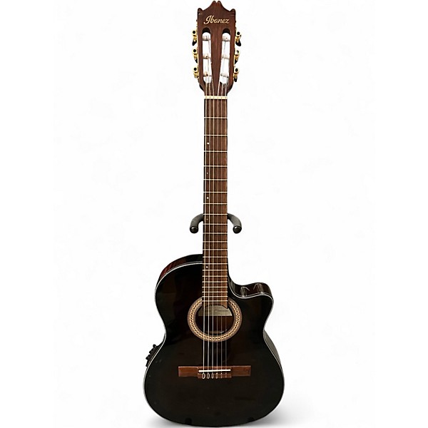 Used Ibanez GA35TCE-DV5 Dark Violin Burst Classical Acoustic Electric Guitar