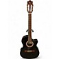 Used Ibanez GA35TCE-DV5 Dark Violin Burst Classical Acoustic Electric Guitar thumbnail