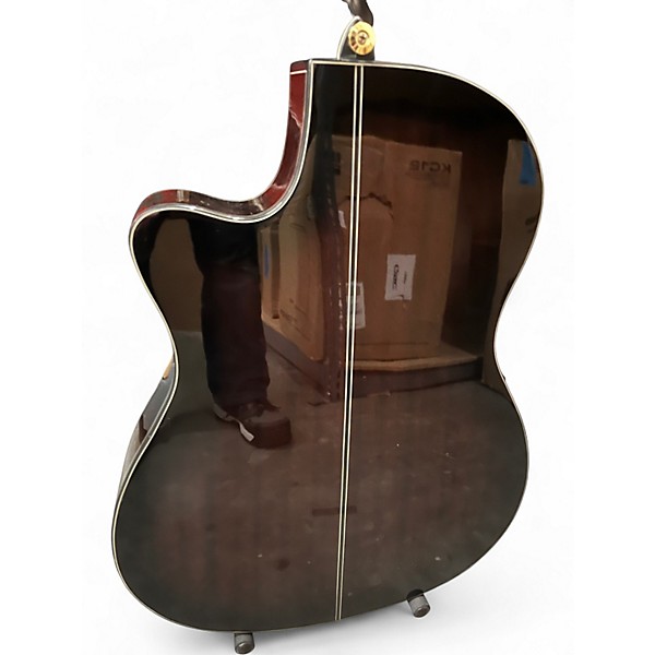 Used Ibanez GA35TCE-DV5 Dark Violin Burst Classical Acoustic Electric Guitar