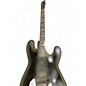 Used Schecter Guitar Research Demon 6 Black and Gold Solid Body Electric Guitar