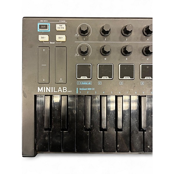 Used Arturia Minilab MKII MIDI Controller