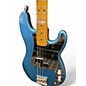 Used Fender Steve Harris Signature Precision Bass BLUE Electric Bass Guitar