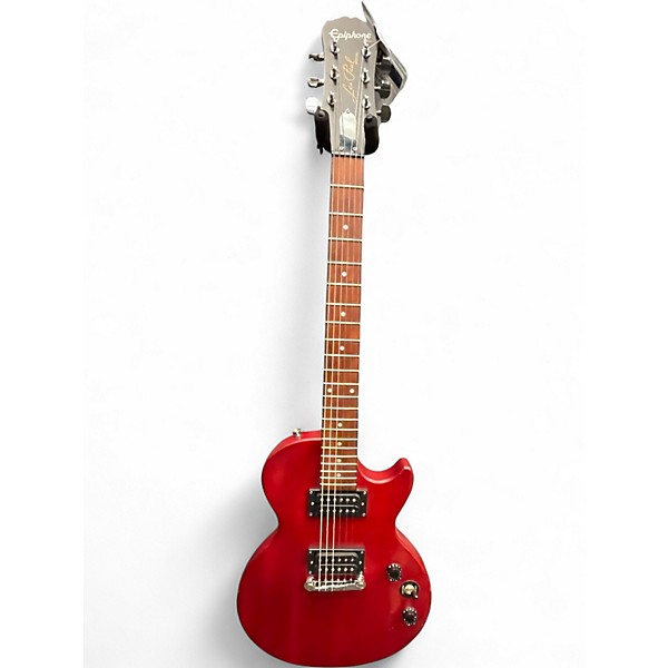 Used Epiphone Les Paul Special I WORN RED Solid Body Electric Guitar