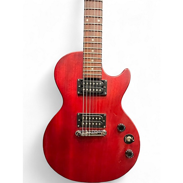 Used Epiphone Les Paul Special I WORN RED Solid Body Electric Guitar