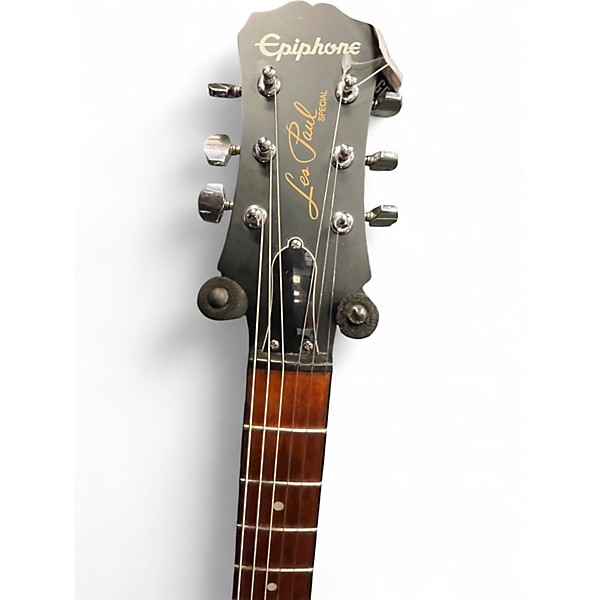 Used Epiphone Les Paul Special I WORN RED Solid Body Electric Guitar