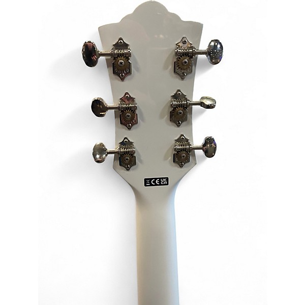 Used Guild Starfire WHITE Hollow Body Electric Guitar