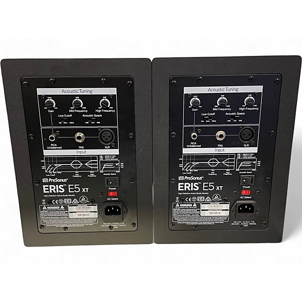 Used PreSonus Eris E5 PAIR Powered Monitor