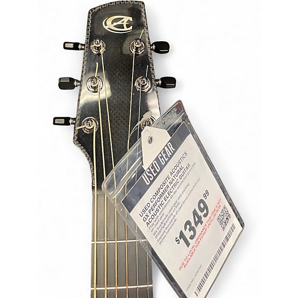 Used Composite Acoustics gx performer Natural Acoustic Electric Guitar