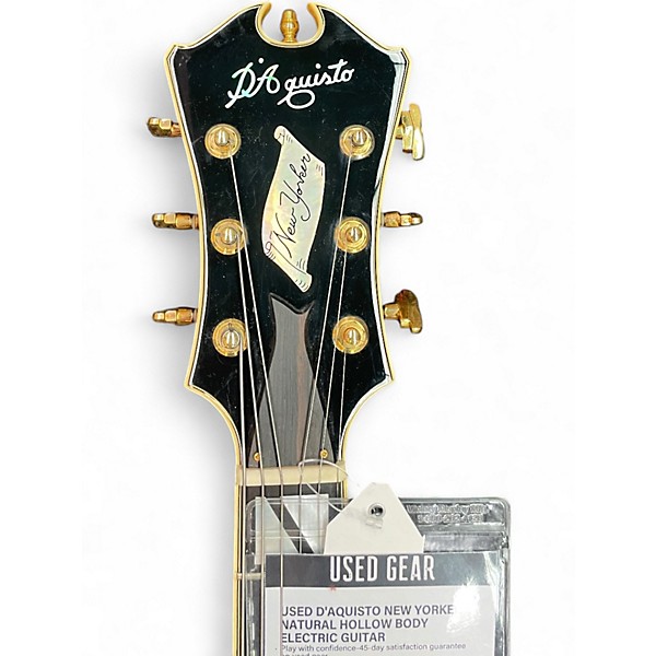 Used D'Aquisto new yorker natural Hollow Body Electric Guitar