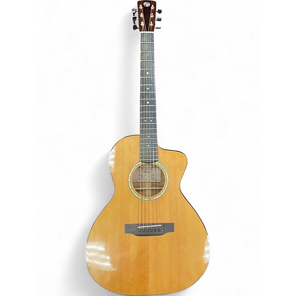 Used Steve Patience fat boy Natural Acoustic Guitar