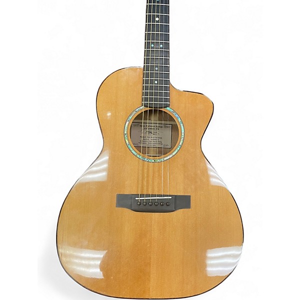 Used Steve Patience fat boy Natural Acoustic Guitar