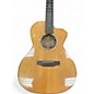 Used Steve Patience fat boy Natural Acoustic Guitar