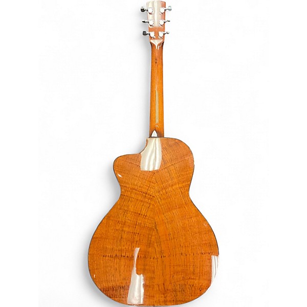 Used Steve Patience fat boy Natural Acoustic Guitar
