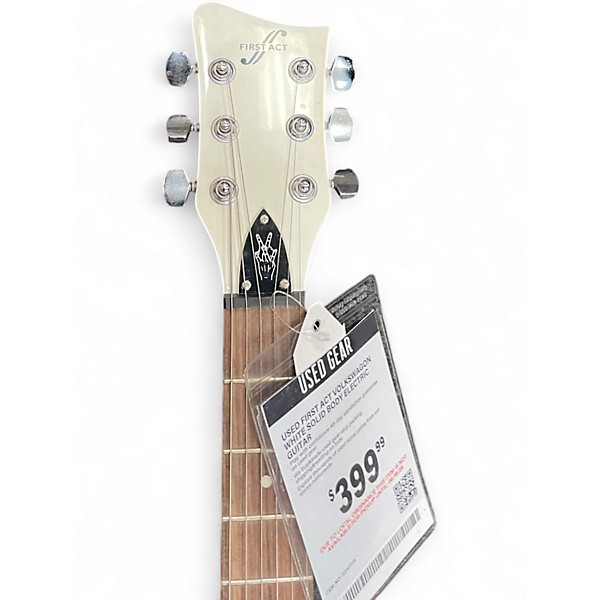 Used First Act volkswagon white Solid Body Electric Guitar