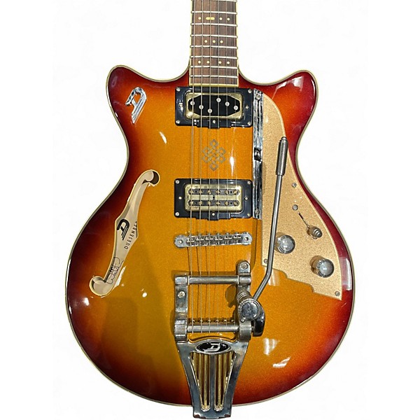 Used Duesenberg ALLIANCE SERIES JOE WALSH GOLD BURST Hollow Body Electric Guitar