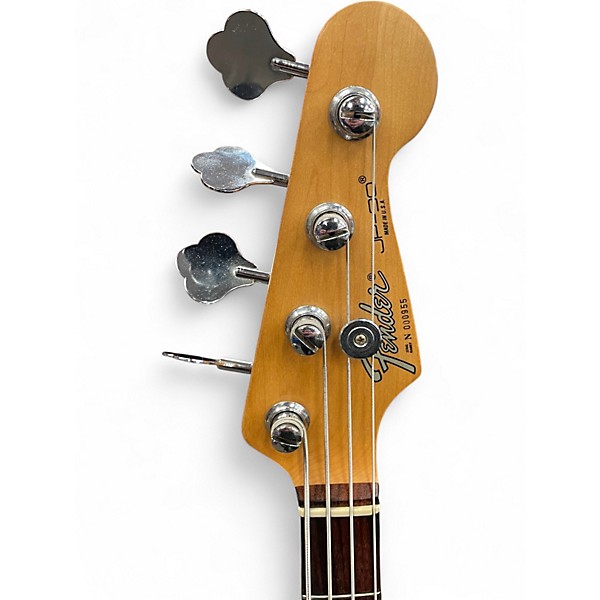Used Fender JP-90 White Electric Bass Guitar