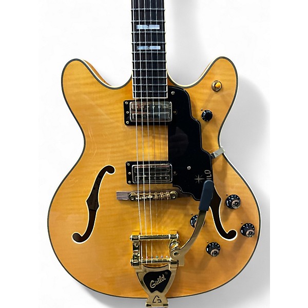 Used Guild sf-vi Natural Hollow Body Electric Guitar