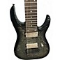 Used Ibanez RGA8 TRANSPARENT GREY BURST Solid Body Electric Guitar