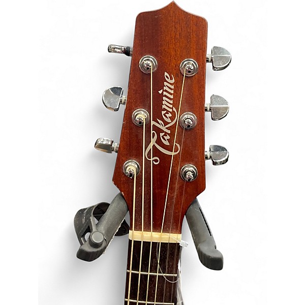 Used Takamine EF340SCGN Natural Acoustic Electric Guitar