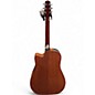 Used Takamine EF340SCGN Natural Acoustic Electric Guitar