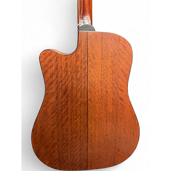 Used Takamine EF340SCGN Natural Acoustic Electric Guitar