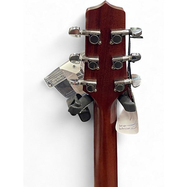 Used Takamine EF340SCGN Natural Acoustic Electric Guitar
