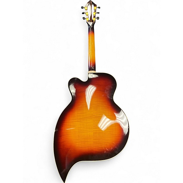 Used D'Aquisto TEARDROP Sunburst Hollow Body Electric Guitar