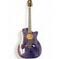 Vintage 1990s Alvarez yairi WY-1prp Purple Acoustic Electric Guitar thumbnail