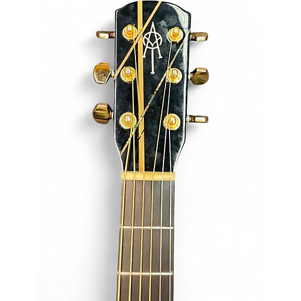 Vintage 1990s Alvarez yairi WY-1prp Purple Acoustic Electric Guitar