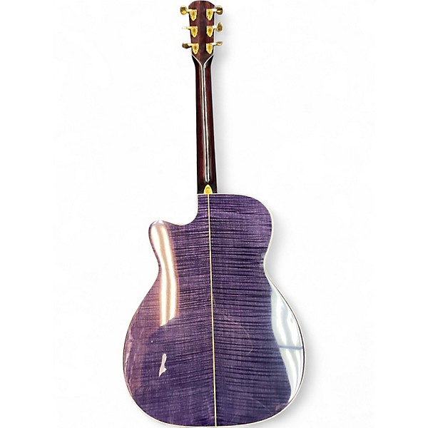 Vintage 1990s Alvarez yairi WY-1prp Purple Acoustic Electric Guitar