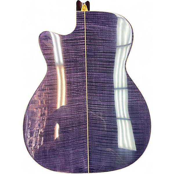 Vintage 1990s Alvarez yairi WY-1prp Purple Acoustic Electric Guitar