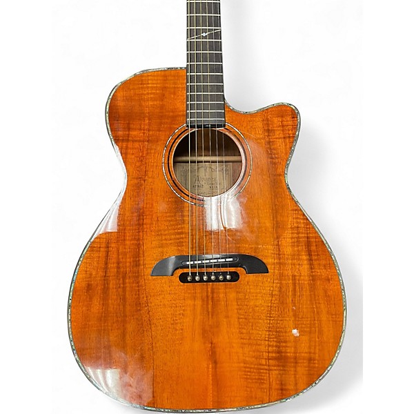 Used Alvarez YAIRI WY1K Natural Acoustic Electric Guitar