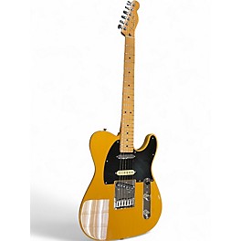 Used 2020s Fender Deluxe Series Nashville Telecaster Butterscotch Solid Body Electric Guitar