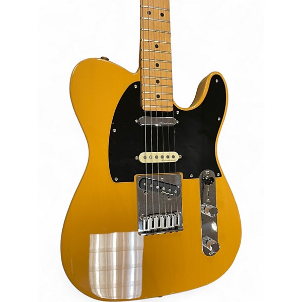 Used 2020s Fender Deluxe Series Nashville Telecaster Butterscotch Solid Body Electric Guitar