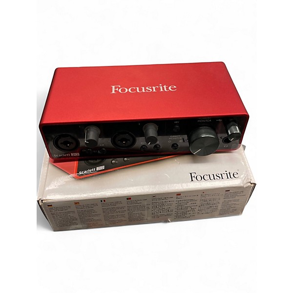 Used Focusrite Scarlett 2i2 Gen 3 Audio Interface