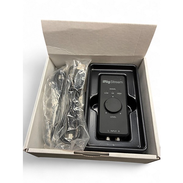 Used IK Multimedia IRig Stream