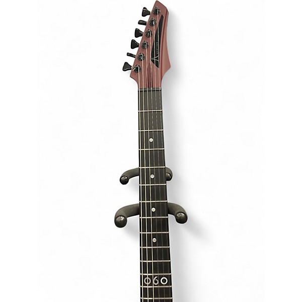 Used Aristides 060 Cherry Solid Body Electric Guitar
