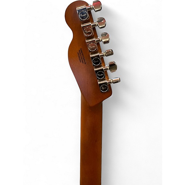 Used Fender STANDARD ACOUSTASONIC TELECASTER Tobacco Sunburst Hollow Body Electric Guitar