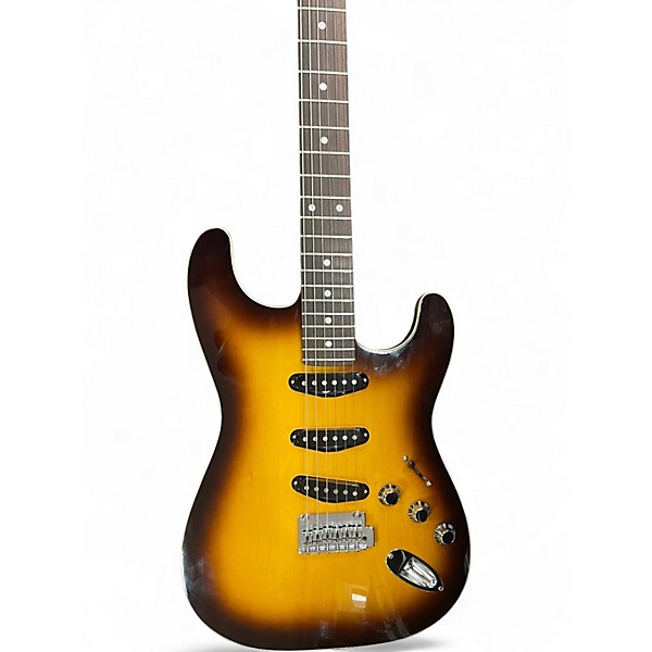 Used Fender Aerodyne Special Stratocaster Chocolate Burst Solid Body Electric Guitar