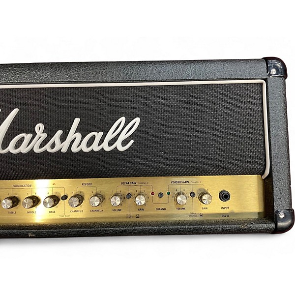 Used Marshall JCM2000 DSL50 50W Tube Guitar Amp Head