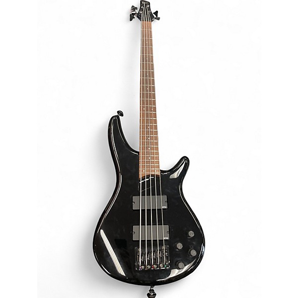 Used 2000 Ibanez SR885 Black Electric Bass Guitar