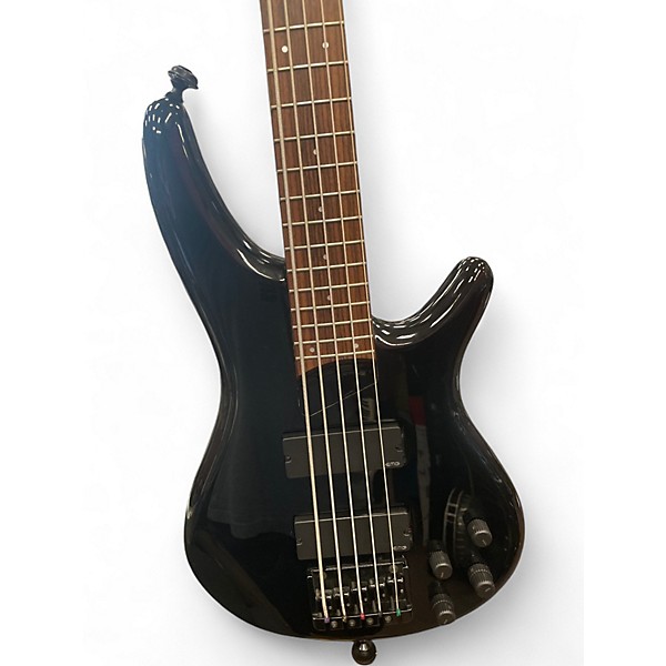 Used 2000 Ibanez SR885 Black Electric Bass Guitar