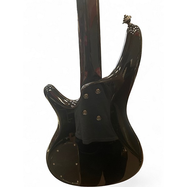 Used 2000 Ibanez SR885 Black Electric Bass Guitar
