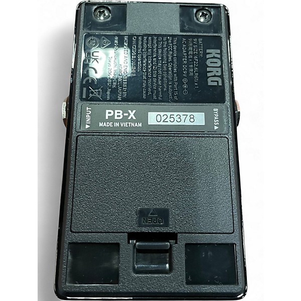 Used KORG PB01 Pitchblack Chromatic Tuner Pedal