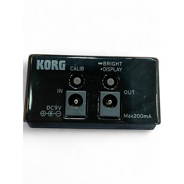 Used KORG PB01 Pitchblack Chromatic Tuner Pedal